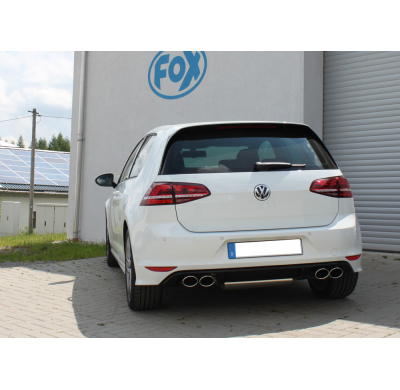 Escape FOX VW Golf VII 4-Motion - R-Look escape final duplex - 2x115x85 32 duplex