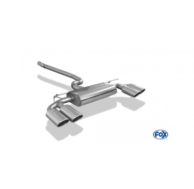 Escape FOX VW Golf VII 4-Motion - R-Look escape final duplex - 2x115x85 32 duplex