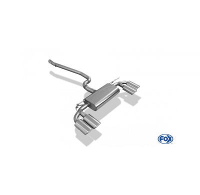 Escape FOX VW Golf VII 4-Motion - R-Look escape final duplex - 2x115x85 32 duplex