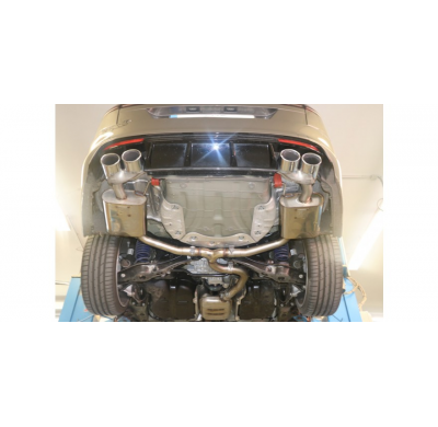 Escape FOX VW Golf VII Variant R - 4-Motion Escape Final Duplex - outlet in the original tail pipes