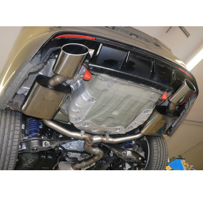 Escape FOX VW Golf VII Variant R - 4-Motion Escape Final Duplex - 160x90 38 dch/izq