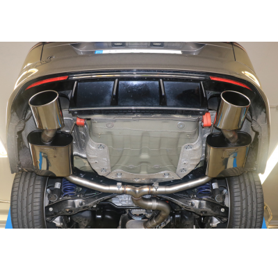 Escape FOX VW Golf VII Variant R - 4-Motion Escape Final Duplex - 160x90 38 dch/izq