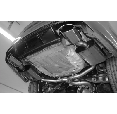 Escape FOX VW Golf VII Variant R - 4-Motion Escape Final Duplex - 160x90 38 dch/izq