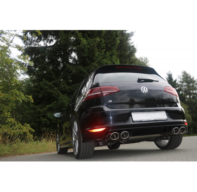 Escape FOX VW Golf VII R - 4-Motion Escape Final Duplex - 2x115x85 44 dch/izq