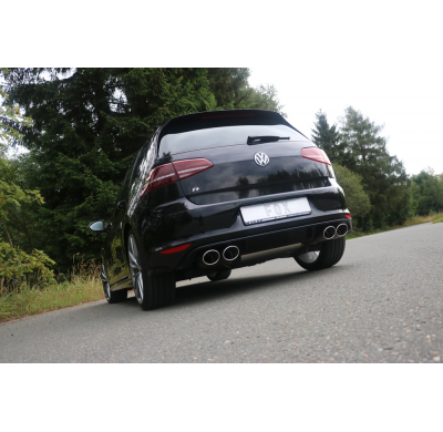 Escape FOX VW Golf VII R - 4-Motion Escape Final Duplex - 2x115x85 44 dch/izq