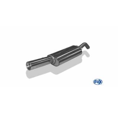 Escape FOX VW Corrado G60 escape final Ø55mm - 1x90 13