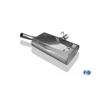 Escape FOX VW Corrado 16V/ VR6 escape central