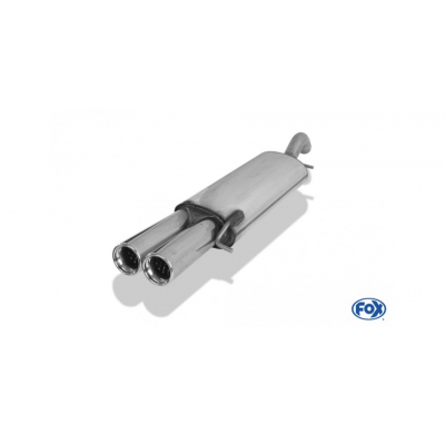 Escape FOX VW Corrado 16V/ VR6 escape final - 2x76 13