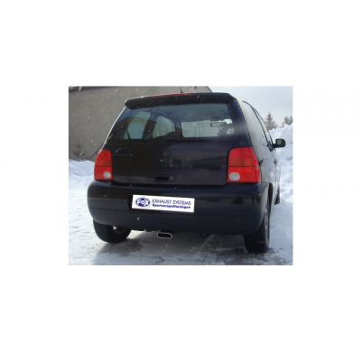 Escape FOX VW Lupo 6X escape final salida central - 130x50 52