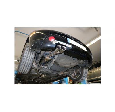 Nuevo Beetle 1C, 9C, 1Y - Escape trasero FOX modelo US Ø63,5 - 2x76 tipo 25