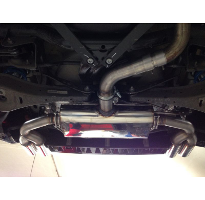 Escape FOX VW Beetle 16 escape final salida duplex - 2x80 16 duplex