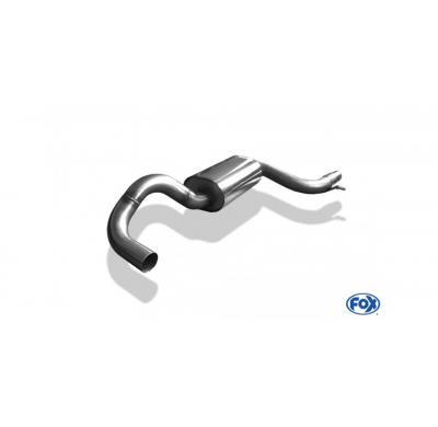 Escape FOX VW Beetle 16 escape centraldiametro: 70mm