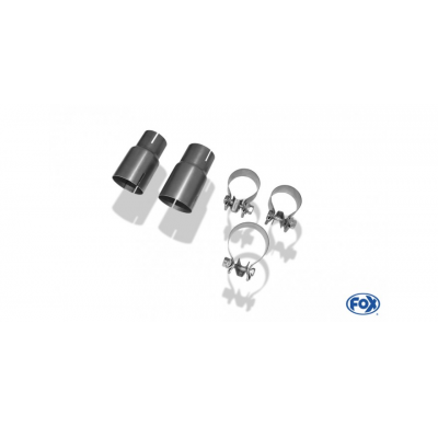 Escape FOX VW Beetle 16 supresor escape central diameter: 70mm