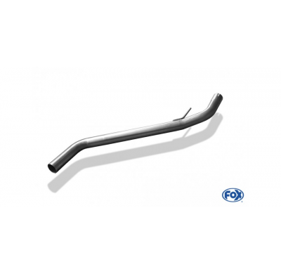 Escape FOX VW T4 - Bus/ Transporter/ Multivan/ Caravelle/ Pritsche supresor escape delantero