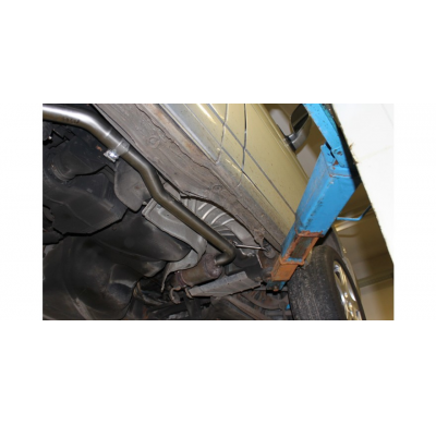 Escape FOX VW T4 - Bus/ Transporter/ Multivan/ Caravelle/ Pritsche tubo conexion &#216;55mm TDI escape delantero/ catalizador *-