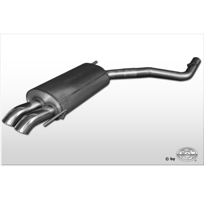 Escape FOX VW Pritsche T4 escape final - 2x63 28