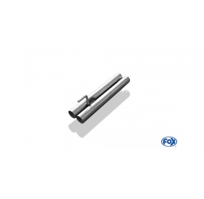 Escape FOX VW bus T4 tubo conexion long wheel distance doppelflutig for duplex Anlage