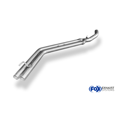 Escape FOX VW Bus T4 Vorschalldämpferersatzrohr doppelflutig