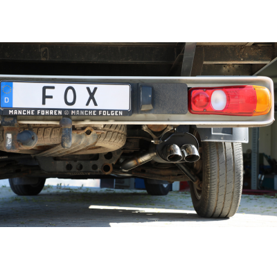 Escape FOX VW Bus T5 Pritsche Double Cap 4motion escape final - 2x63 Type 28