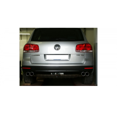 Escape FOX VW Touareg 7L pair of tail pipes for welding - 2x90 16 duplex