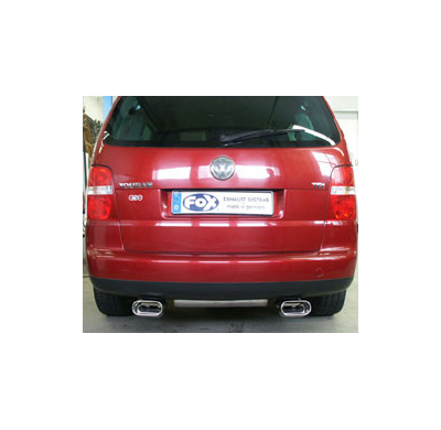 Escape FOX VW Touran escape final salida duplex - 160x80 53 duplex