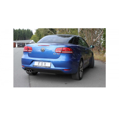 Escape FOX VW Eos 1F - reestyling escape final - 2x80 16