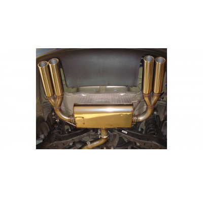 Escape FOX VW Eos 1F - reestyling escape final duplex - 2x80 16 duplex