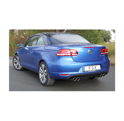 Escape FOX VW Eos 1F - reestyling escape final duplex - 2x80 16 duplex