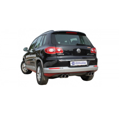 Escape FOX VW Tiguan escape final salida duplex - 2x90 12 duplex