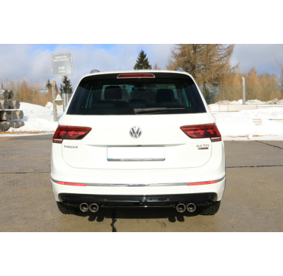 Escape FOX VW Tiguan II Diesel - 4motion Escape final Duplex - 2x80 25 dch/izq