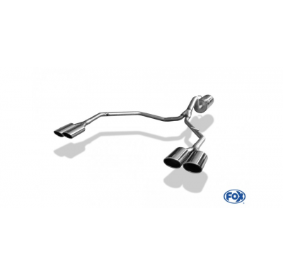 Escape FOX VW Amarok 4x4 escape final salida duplex - 2x115x85 32 duplex