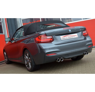 Escape Trasero De 90 Mm Con Salida De Escape Izquierdo Y Derecho Friedrich Bmw 2er F22/F23  Año: 11/2013-06/2016 Coupe & Cabrio