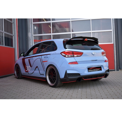 Catback-System De 90 Mm Con Salida De Escape Izquierdo Y Derecho Friedrich Hyundai I30 Pde 5-Puertas  Año: 11/2017-08/2018 N 2.0