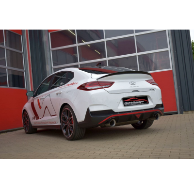 Catback-System De 90 Mm Con Salida De Escape Izquierdo Y Derecho Friedrich Hyundai I30 Pde Fastback  Desde Año: 09/2018 N Perfor