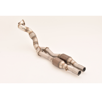 Downpipe De 1x90 Mm / 2x70 Mm Con Catalizador De 200 Celdas Friedrich Audi Ttrs 8s Quattro  Año: 11/2016-06/2018 Coupe & Roadste