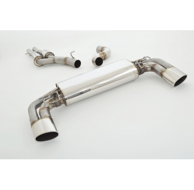 Catback-System De 90 Mm Con Salida De Escape Izquierdo Y Derecho Con Control De Aleta Original Friedrich Audi Rs3 8v Sportback Q