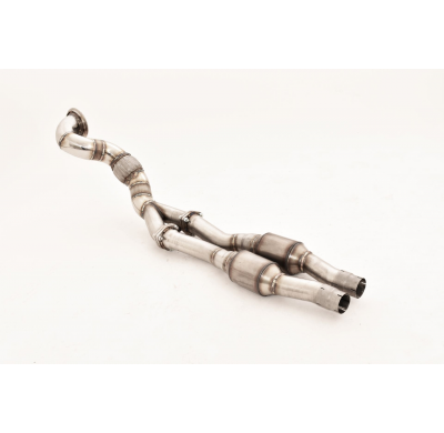 Downpipe De 1x90 Mm / 2x70 Mm Con Catalizador De 200 Celdas Friedrich Audi Rs3 8v Sportback Quattro  Año: 04/2015-04/2016  2.5l