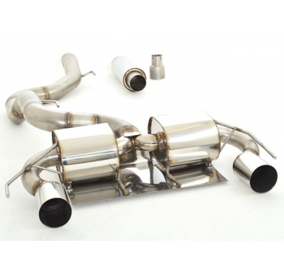 Catback-System De 90 Mm Con Salida De Escape Izquierdo Y Derecho Friedrich Opel Corsa D Opc  Desde Año: 2007  1.6l Turbo 141kw