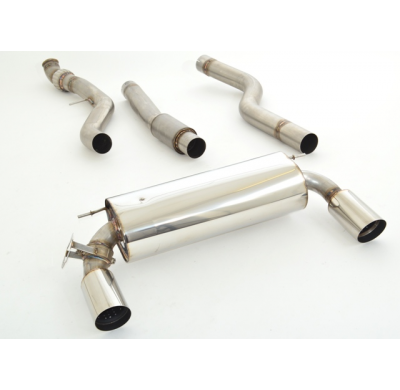 Catback-System De 90 Mm Con Salida De Escape Izquierdo Y Derecho Friedrich Bmw 4er F32  Año: 07/2013-02/2016 Coupe  435i 225/250