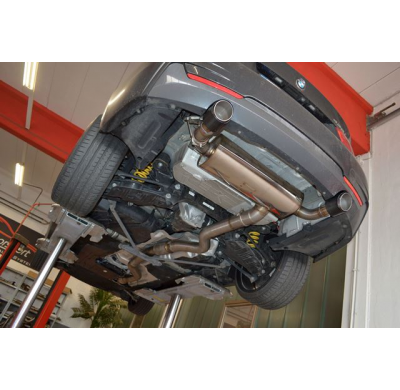 Catback-System De 90 Mm Con Salida De Escape Izquierdo Y Derecho Friedrich Bmw 4er F32  Año: 07/2013-02/2016 Coupe  435i 225/250