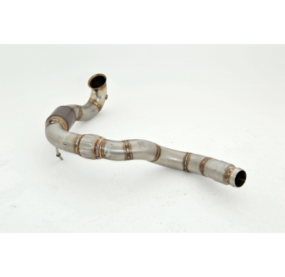 Downpipe De 90 Mm Con Catalizador Hjs De 200 Celdas Friedrich Mercedes X156 Gla-Klasse  Año: 07/2014-09/2018  Gla45 Amg 4matic 2
