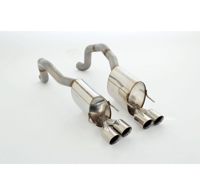 Escape Trasero De 70 Mm Con Salida De Escape Izquierdo Y Derecho Friedrich Chevrolet Corvette C6 Coupe & Cabrio  Año: 2005-2013