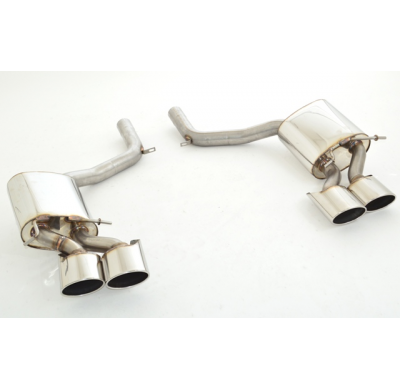 Escape Trasero De 2x70 Mm Con Salida De Escape Izquierdo Y Derecho Friedrich Mercedes S/W204 C63 Amg Sedan / T-Modell  6.2l V8 3