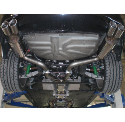 Catback-System De 70 Mm Con Salida De Escape Izquierdo Y Derecho Friedrich Jaguar Xfr  Desde Año: 2008  5.0l V8 375kw