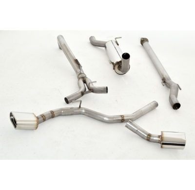 Sistema De Catback De Tubo Lateral De 70 Mm Con Salida De Escape Izquierdo Y Derecho Friedrich Mitsubishi L200 (Kj_)  Desde Año: