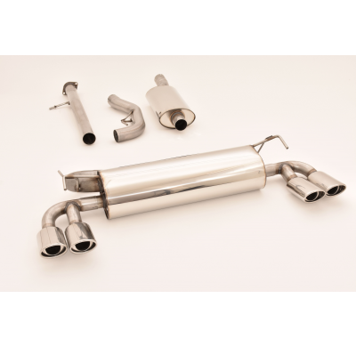 Catback-System De 70 Mm Con Salida De Escape Izquierdo Y Derecho Friedrich Nissan Qashqai J11 2wd Eje Trasero Multi-Link  Desde