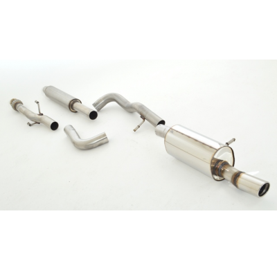 Sistema De Catback De 70 Mm Friedrich Citroen Ds3  Desde Año: 2010  1.6l Turbo Thp 150/155 115kw / Thp 165 121kw / Racing 152kw