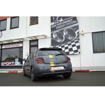 Sistema De Catback De 70 Mm Friedrich Citroen Ds3  Desde Año: 2010  1.6l Turbo Thp 150/155 115kw / Thp 165 121kw / Racing 152kw