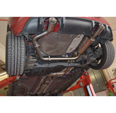 Catback-System De 70 Mm Con Salida De Escape Izquierdo Y Derecho Friedrich Citroen Ds3  Desde Año: 2010  1.6l Turbo Thp 150/155