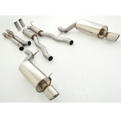 Sistema De Catback De 70 Mm W. Tubo De Escape Izquierdo Y Derecho Friedrich Audi Rs6 4b Quattro  Año: 2002-2004 Sedan & Avant  4